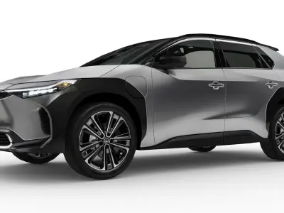 Toyota bZ4X 2023 Low-poly 3D model