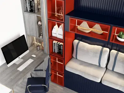 wardrobe 106 3D model