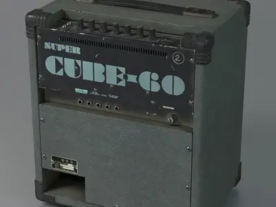 SuperCube 60 Guitar amplifier 3D model