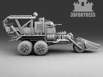 Assembled Death Machine 3D print model