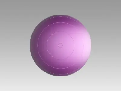Swiss ball 3D model