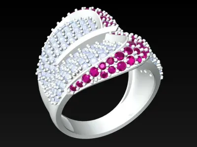 Diamond Ring  - N3896 3D print model