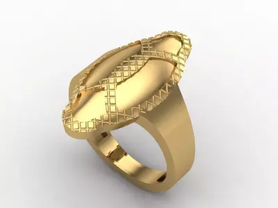 Women Plain Ring STL Models Womens Ring 3dmodels 3D print model 3D print model 43