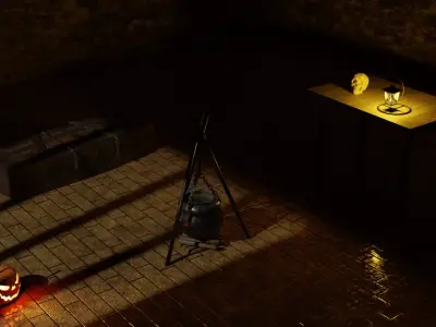 halloween bundle 3D model