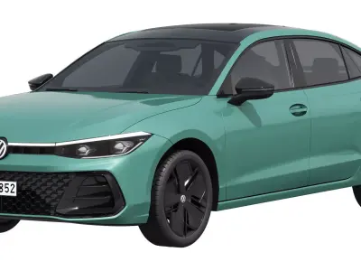 Volkswagen Passat Pro Sport 2025 3D model
