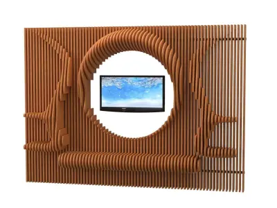 Parametric TV 3D model 06 3D model