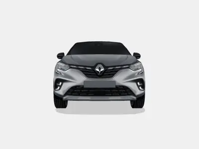 Renault Captur 2020 Low-poly 3D model