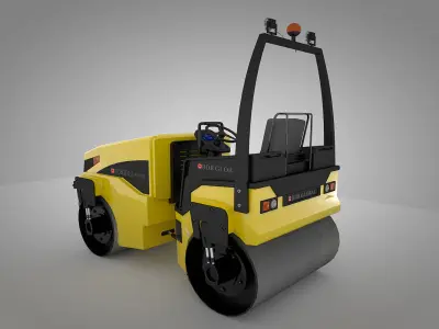 ROAD ROLLER 3D model