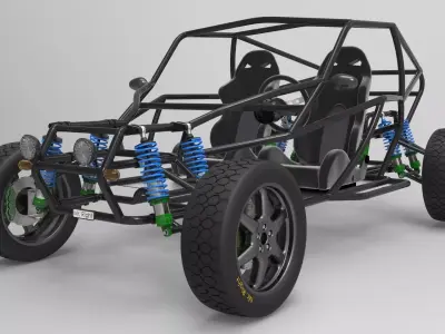OFFROAD dune buggy 3D print model