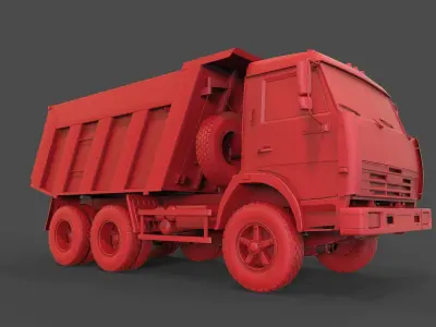 Kamaz 65115 3D print model