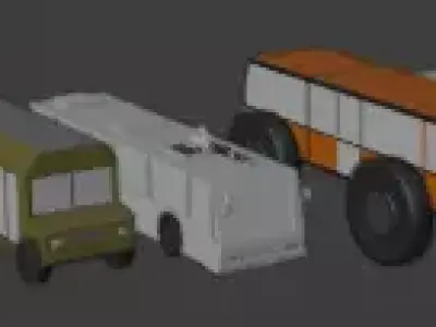 Bus Vehicule 3D model