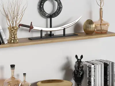 Decorative set 10 3D model