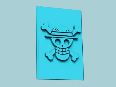 Stamp 85 - One Piece - Fondant Decoration Maker Toy 3D print model