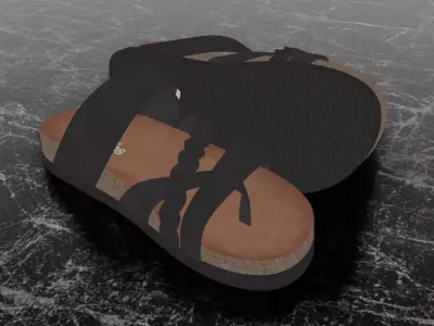 WHITE MOUNTAIN FOOTBET 3D SANDALS 3D model