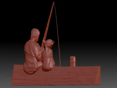 Fishing 3D print model