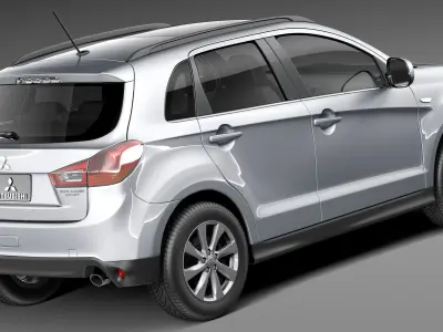 Mitsubishi Outlander sport RVR ASX 2013 3D model