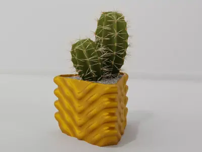 plant pot holder 89 3D print model