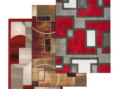 Rug Set 624 3D model