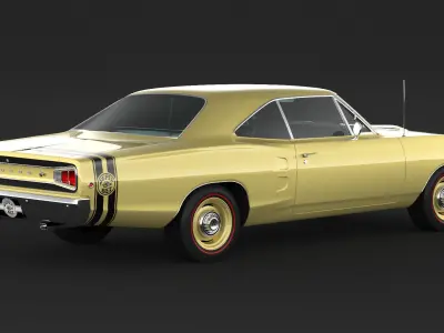 1968 Dodge Coronet Super Bee 3D model