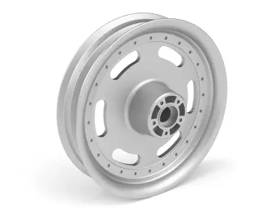 Steel rim 11 3D model