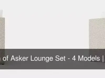 Collection of Asker Lounge Set - 4 Models