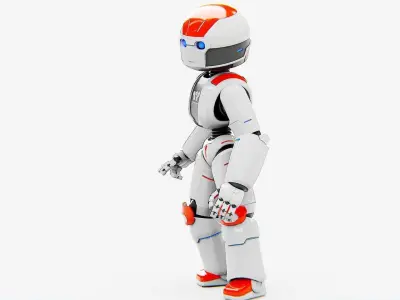 TOY BOT  Rigged for Unreal Engine - Unity - MIXAMO  3D model