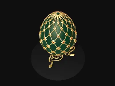 Egg FABERGE R7 3D model