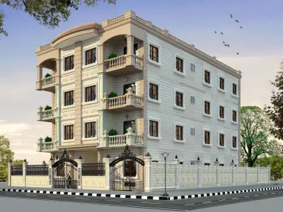 RESIDENTIAL BUILDING 3D model