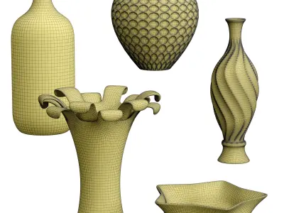 vase set 2 3D model