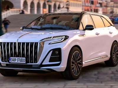 2026 Hongqi HS3  3D model