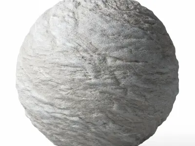 Rock wall 3 3D model