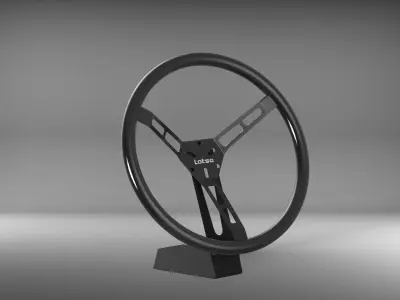 Volante Racer  Low-poly 3D model