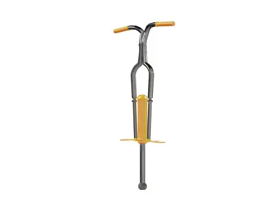 Pogo Stick  Low-poly 3D model