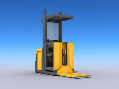 Order Picker Low-poly 3D model