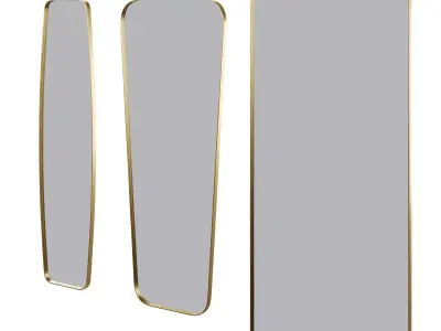 Wall Mirror Opera by Kare Design 3D model