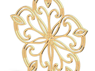 Ornament - Design O6 3D model