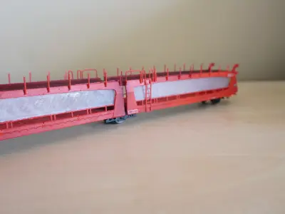 Pre supported H0 1-87 scale Laes TA 364 M car carrying wagon 3D print model