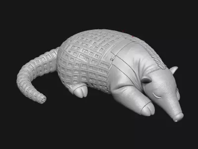 anteater 3D print model