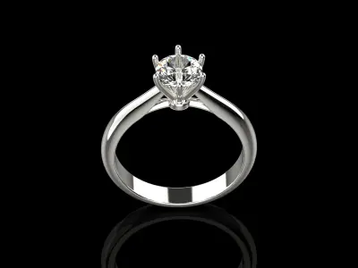 Wedding Ring N145 Free 3D print model