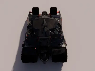 Batmovil batmobile 3D model