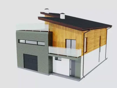  Residential house 3D model