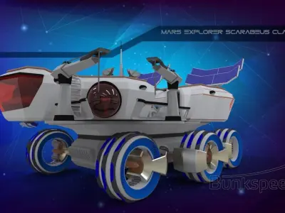 Scarabeus Mars Explorer 3D model