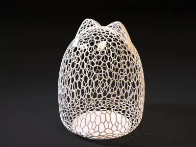 Cat decor 3D print model