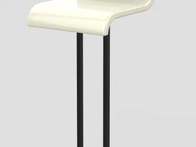 Bar Stool Free 3D model