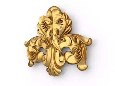 carved classic decorative ornament cnc 3d printing stl 24 3D print model