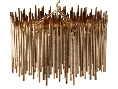 Gathered Glow Chandelier 3D model