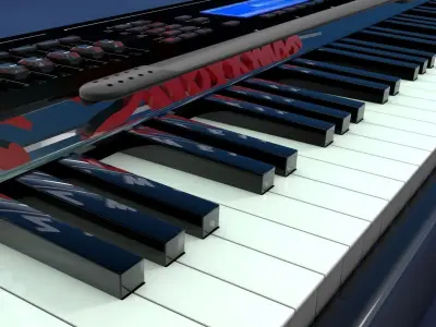 Kurzweil k2500 Synthesizer 3D model