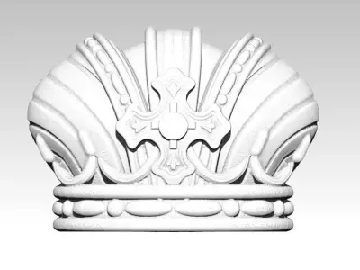 Crown 3D print model