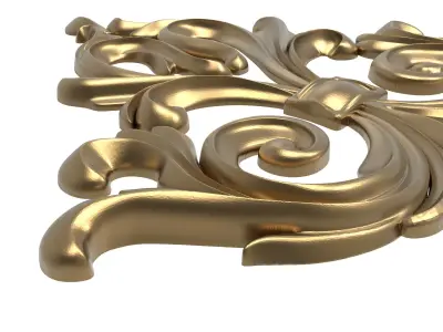  decorative pattern ready for 3D printing 3D model 37