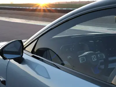 2025 Zeerk001 with lowpoly interior Low-poly 3D model